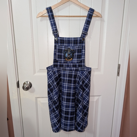 Harry Potter Ravenclaw Skirtall Women's Small Blue Plaid - Picture 1 of 8